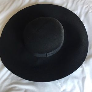 Black Floppy Hat